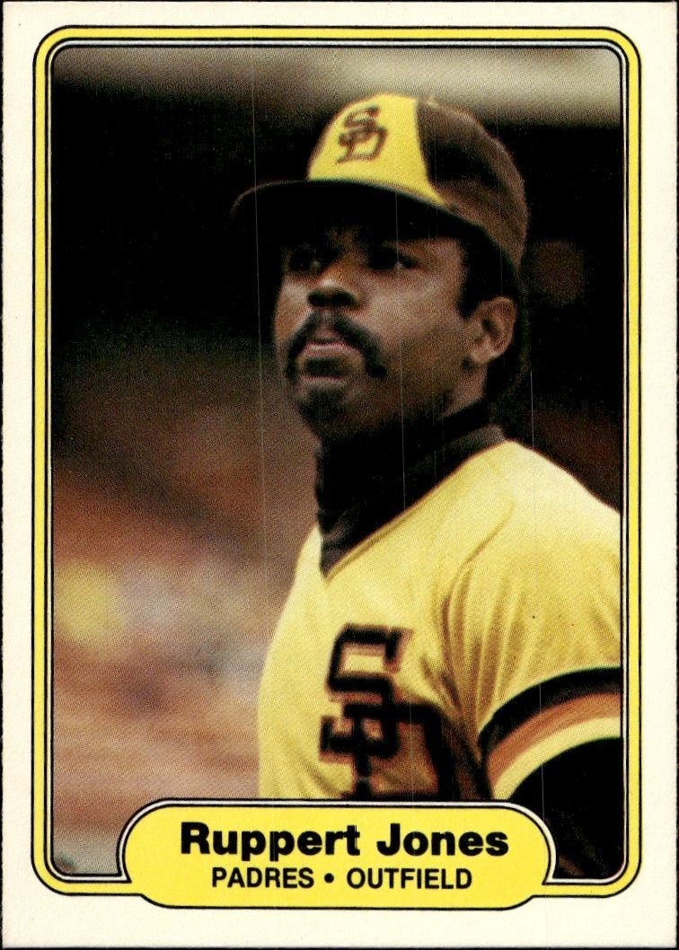 1982 Fleer Ruppert Jones #573 trading card