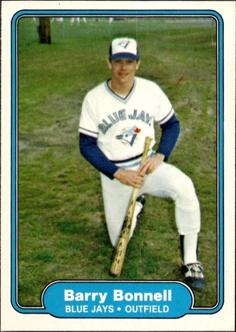1982 Fleer Barry Bonnell #611 trading card