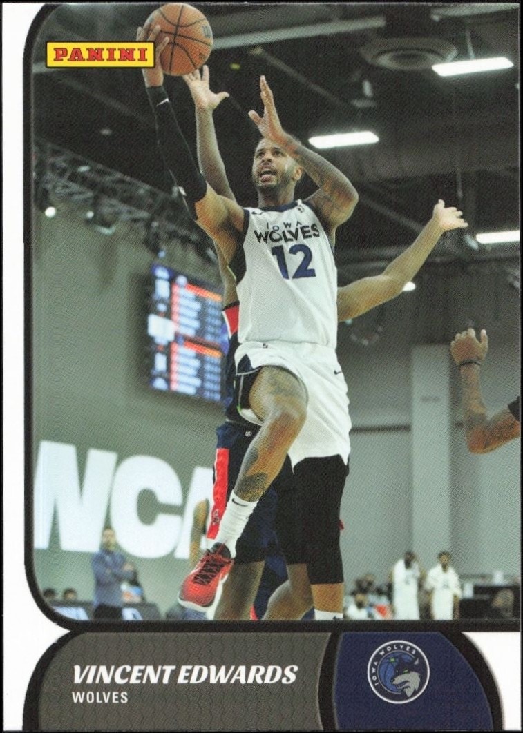 2021-22 Panini NBA G League Vincent Edwards #70 trading card