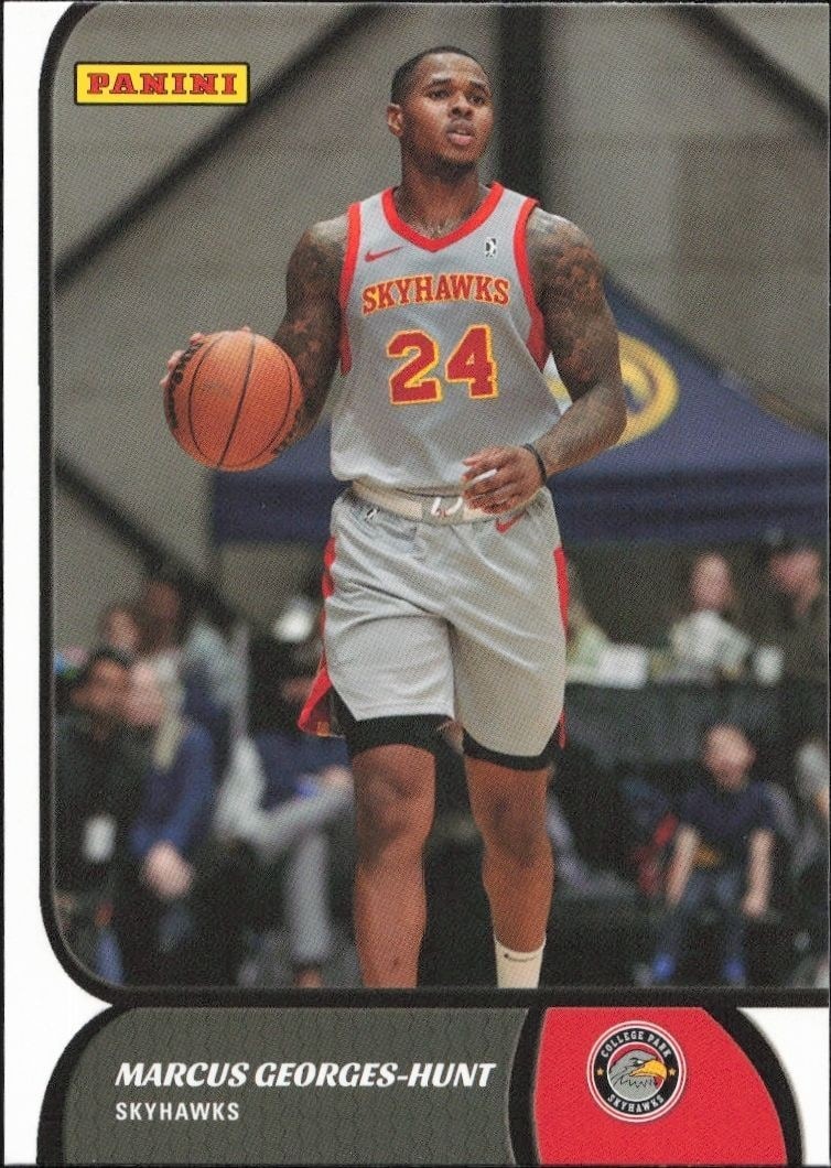 2021-22 Panini NBA G League Marcus Georges-Hunt #39 trading card