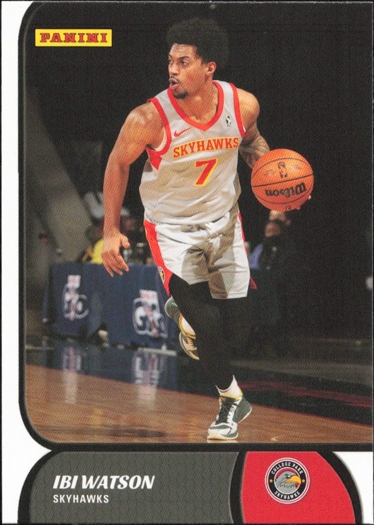 2021-22 Panini NBA G League Ibi Watson #36 trading card