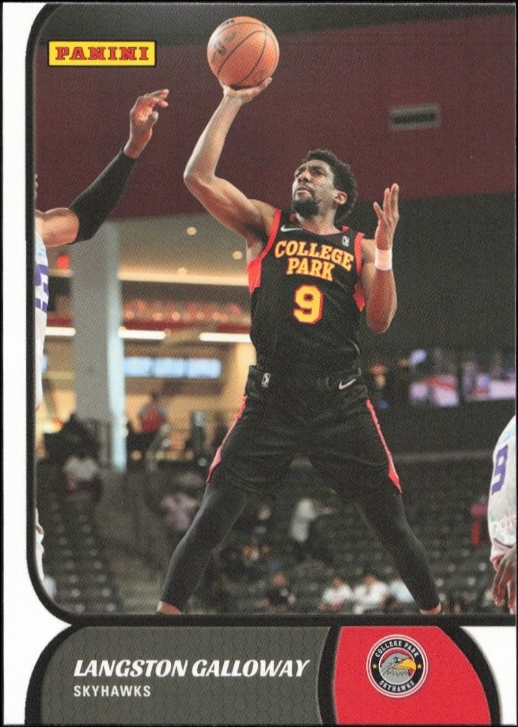 2021-22 Panini NBA G League Langston Galloway #37 trading card