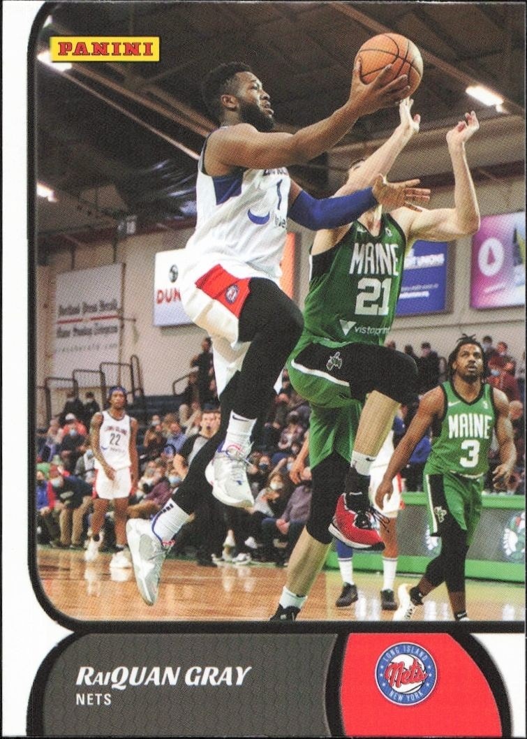 2021-22 Panini NBA G League Raiquan Gray #81 trading card