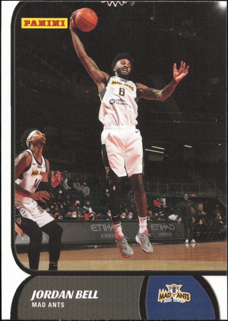 2021-22 Panini NBA G League Jordan Bell #49 trading card
