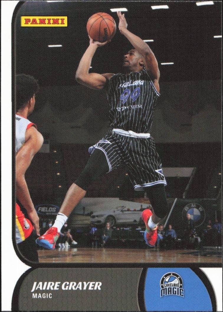 2021-22 Panini NBA G League Jaire Grayer #72 trading card