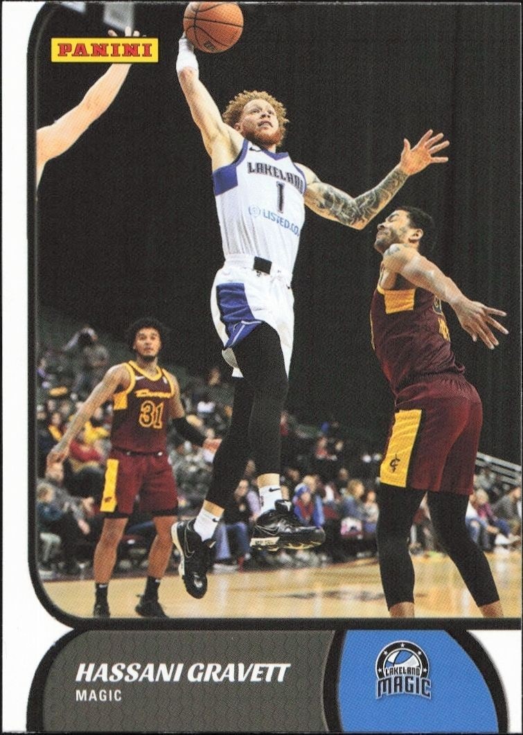 2021-22 Panini NBA G League Hassani Gravett #71 trading card
