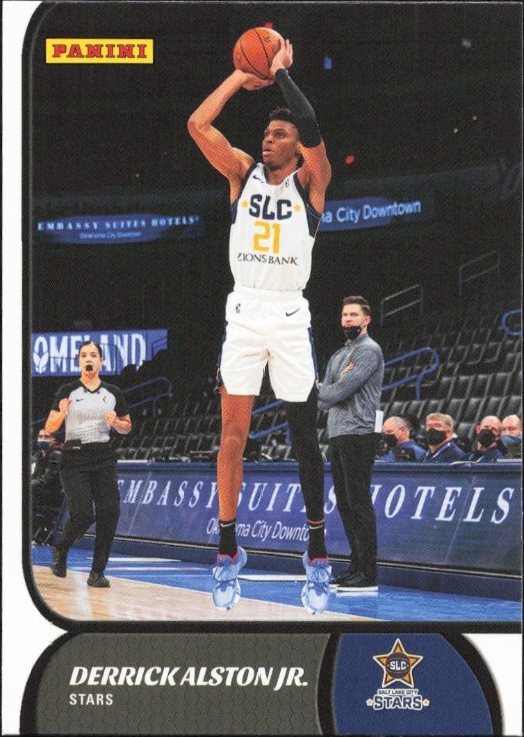 2021-22 Panini NBA G League Derrick Alston Jr. #119 trading card
