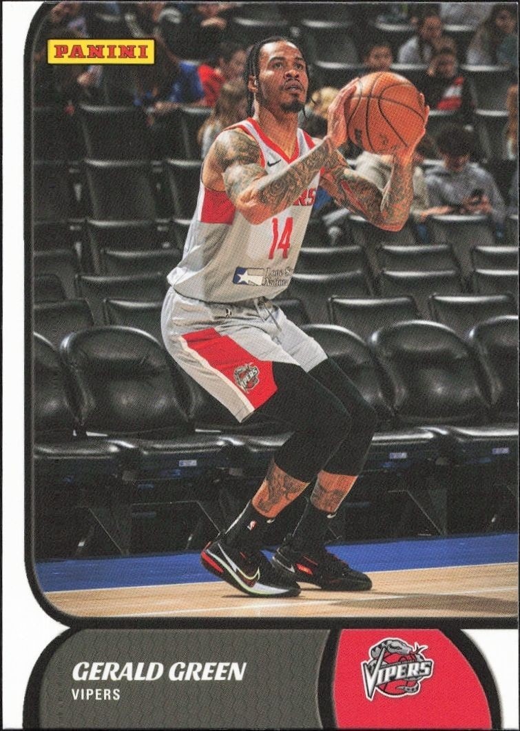 2021-22 Panini NBA G League Gerald Green #114 trading card