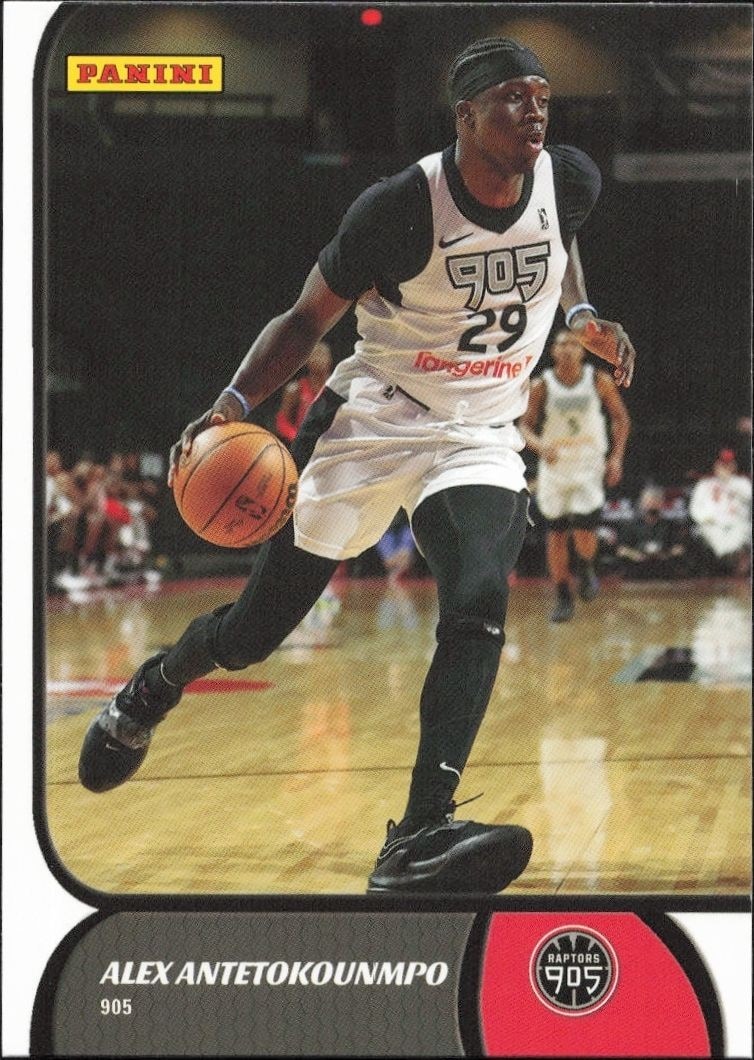 2021-22 Panini NBA G League Alex Antetokounmpo #107 trading card