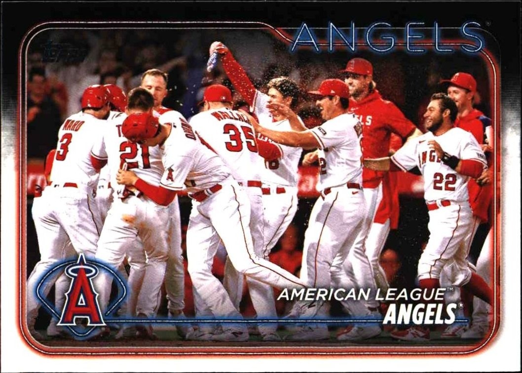 2024 Topps Series 1 Los Angeles Angels #279 trading card