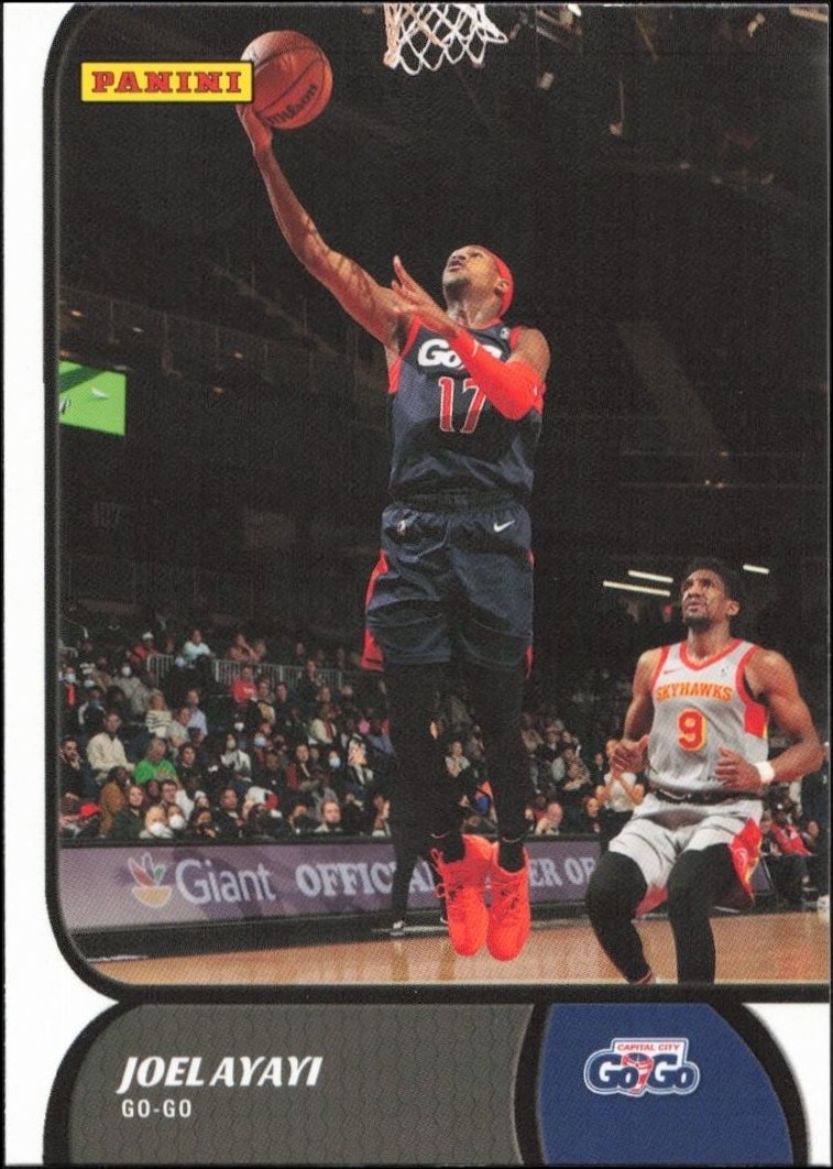 2021-22 Panini NBA G League Joel Ayayi #23 trading card