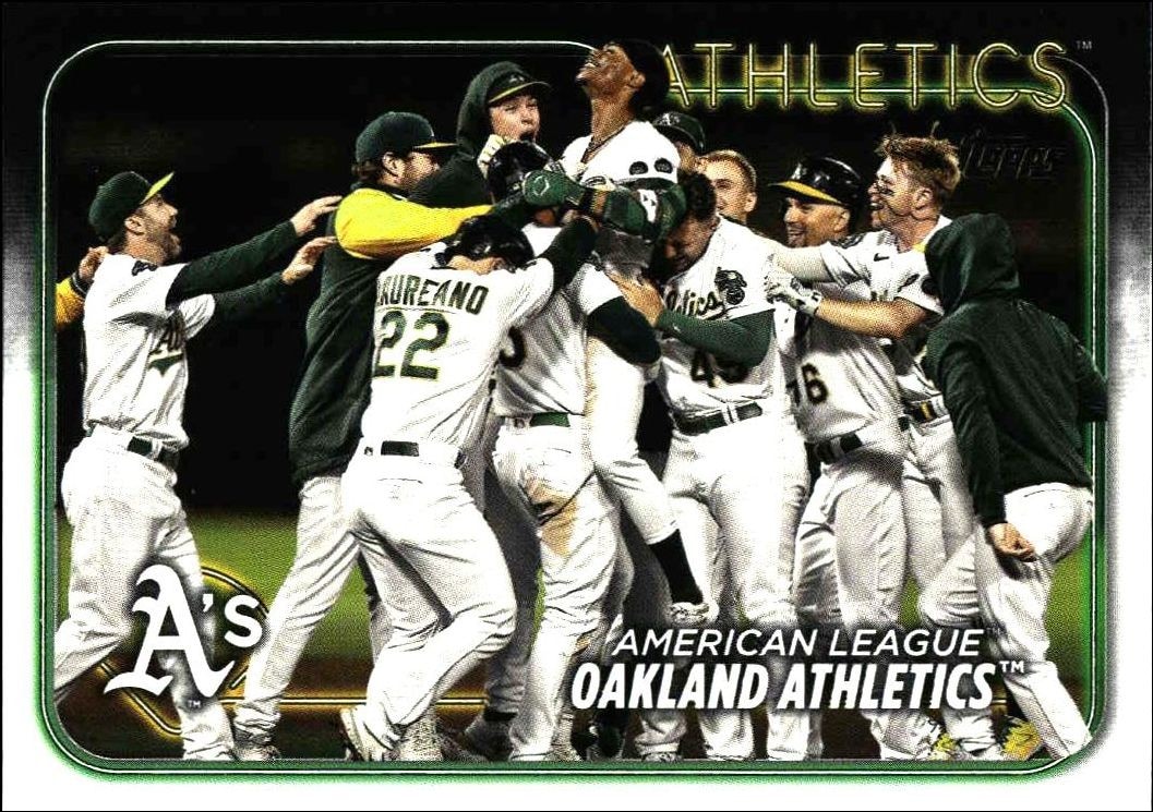 2024 Topps Series 2 Oakland Athletics #688 trading card
