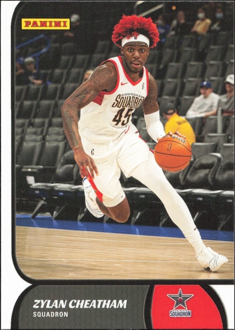 2021-22 Panini NBA G League Zylan Cheatham #20 trading card