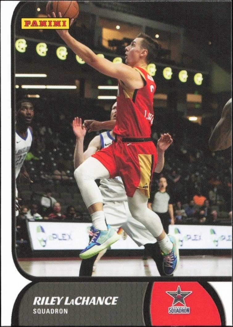 2021-22 Panini NBA G League Riley Lachance #19 trading card