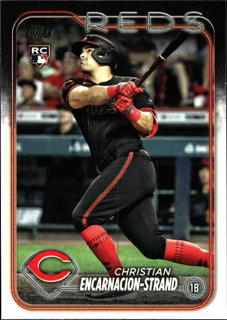 2024 Topps Series 1 Christian Encarnacion-Strand #219 trading card