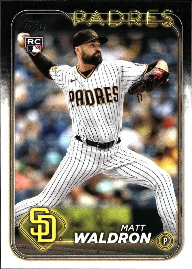 2024 Topps Series 1 Matt Waldron #162 trading card