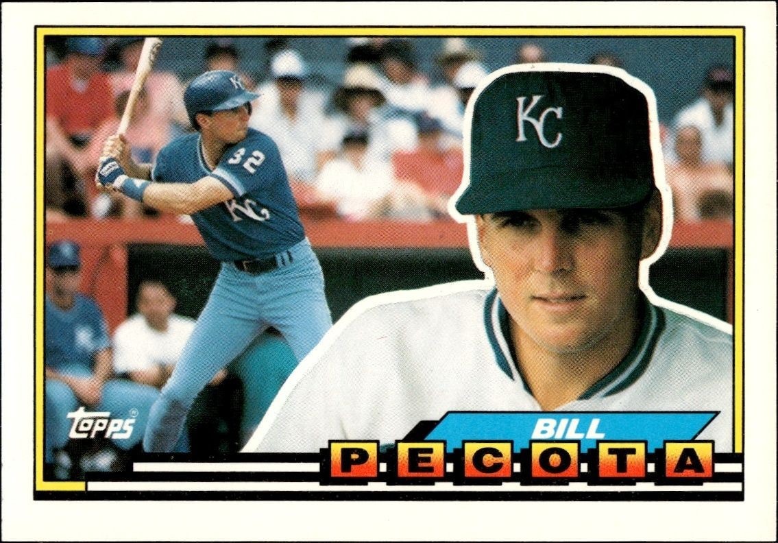 1989 Topps Big Bill Pecota #292 trading card