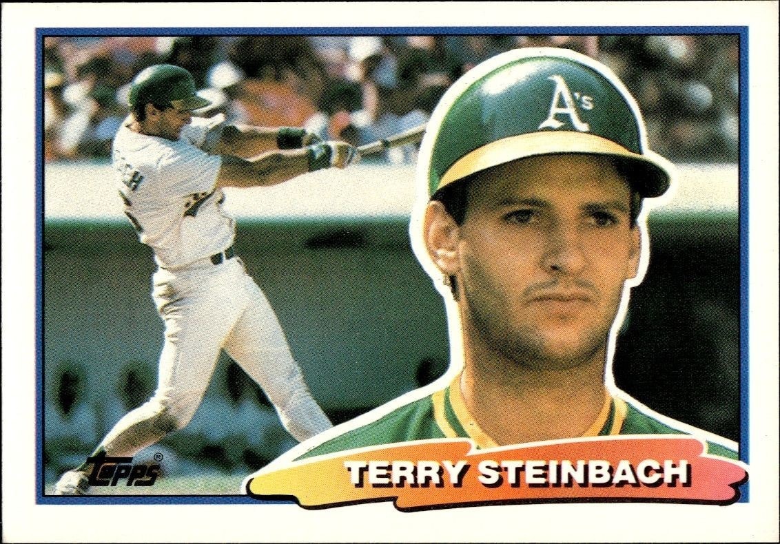 1988 Topps Big Terry Steinbach #39 trading card