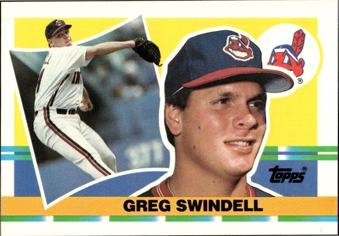 1990 Topps Big Greg Swindell #288 trading card