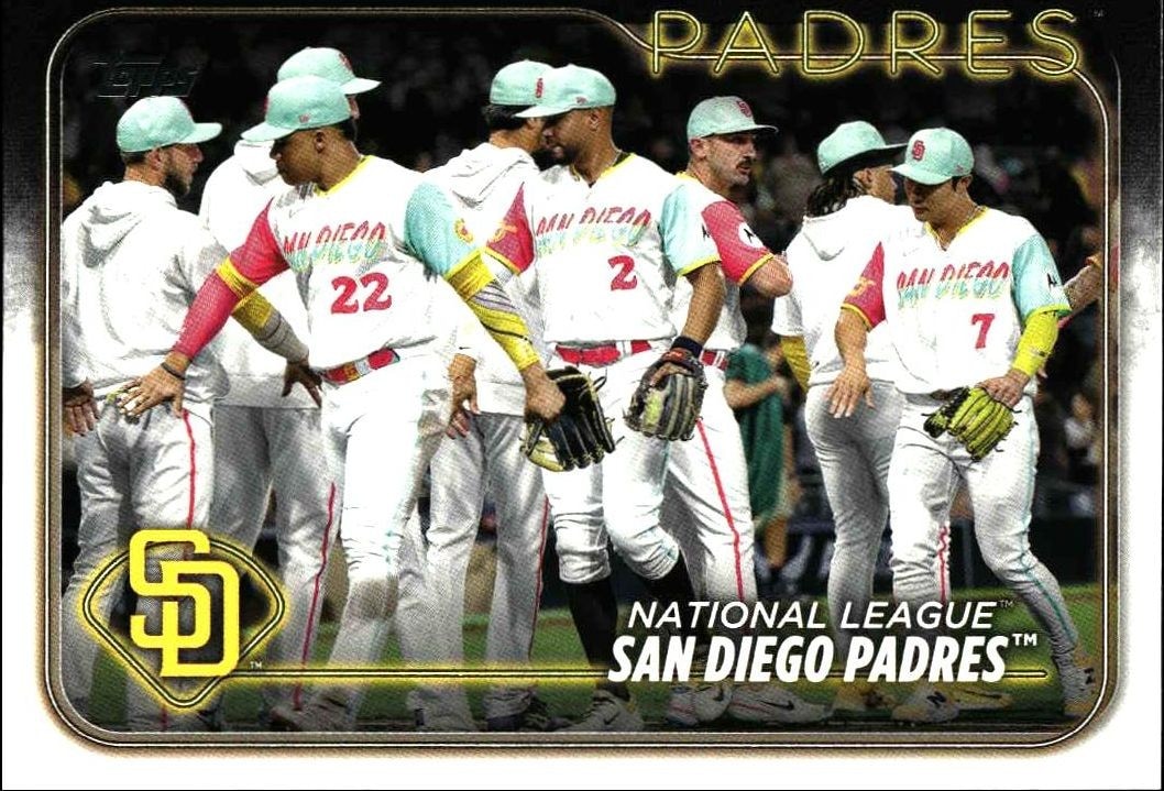 2024 Topps Series 1 San Diego Padres #2 trading card