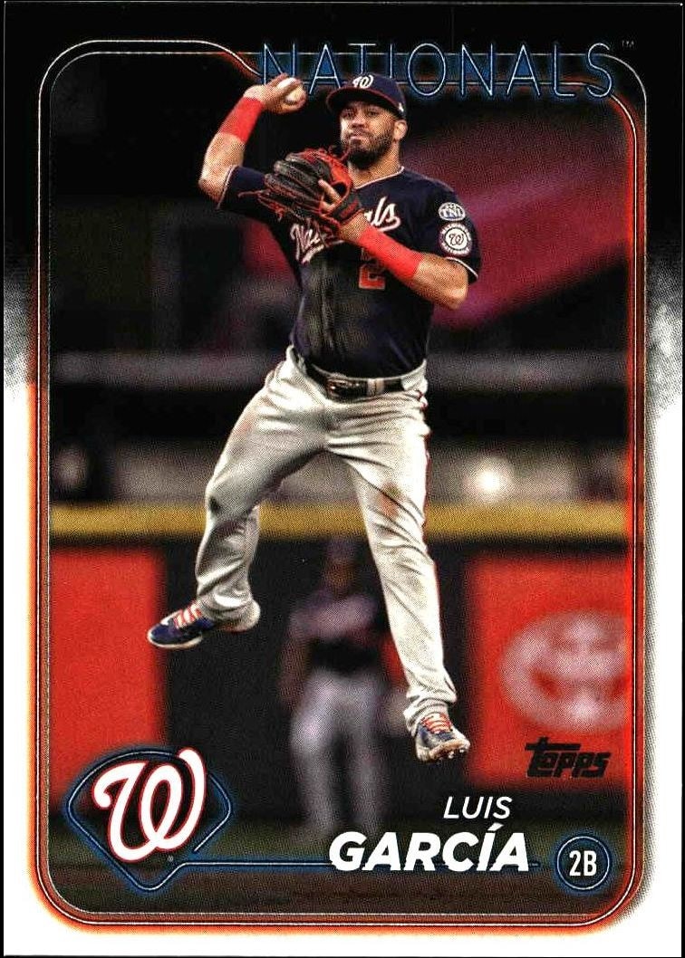 2024 Topps Series 2 Luis Garcia #657 trading card