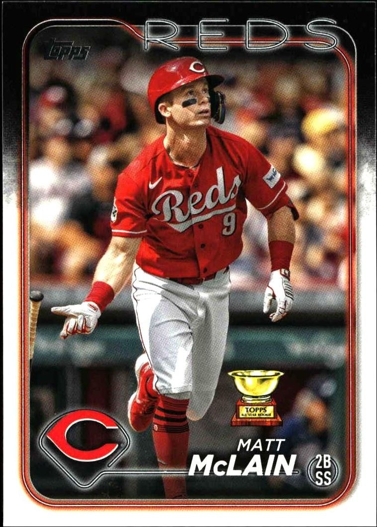 2024 Topps Series 1 Matt McLain #327 trading card