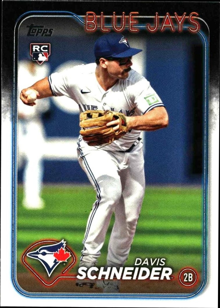2024 Topps Series 1 Davis Schneider #189 trading card