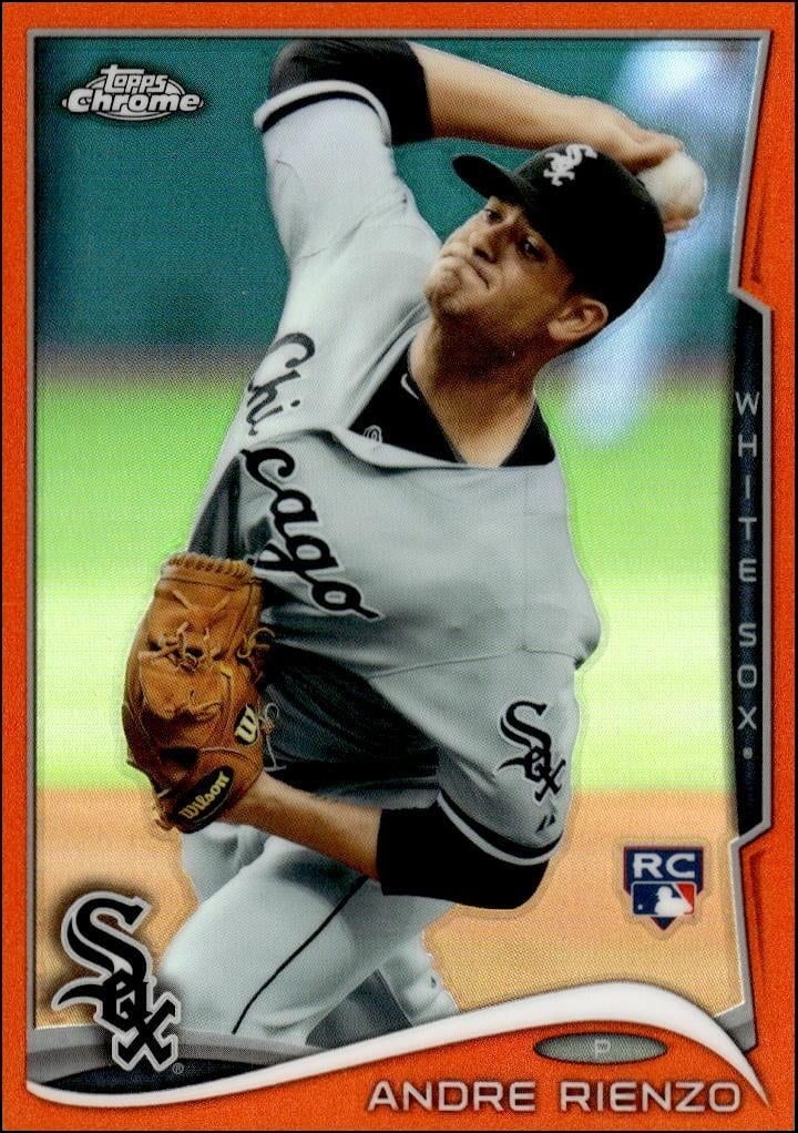 2014 Topps Chrome Andre Rienzo #206 trading card