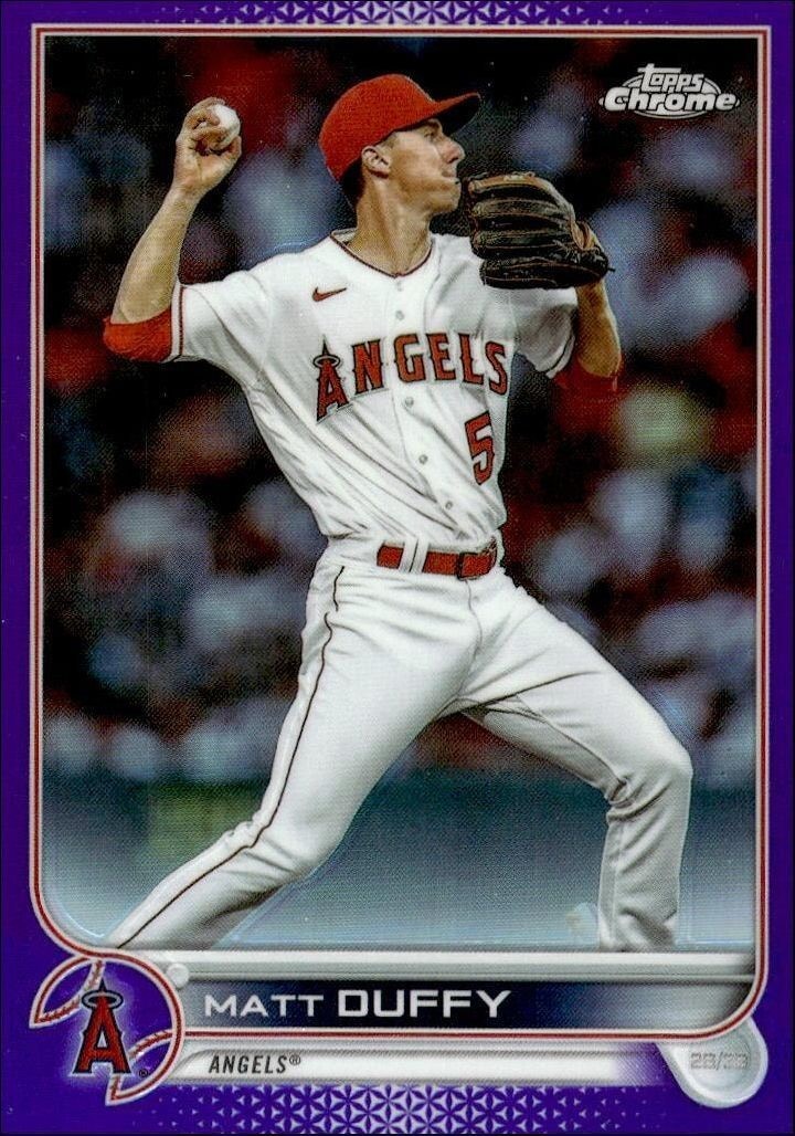 2022 Topps Chrome Update Matt Duffy #USC73 trading card