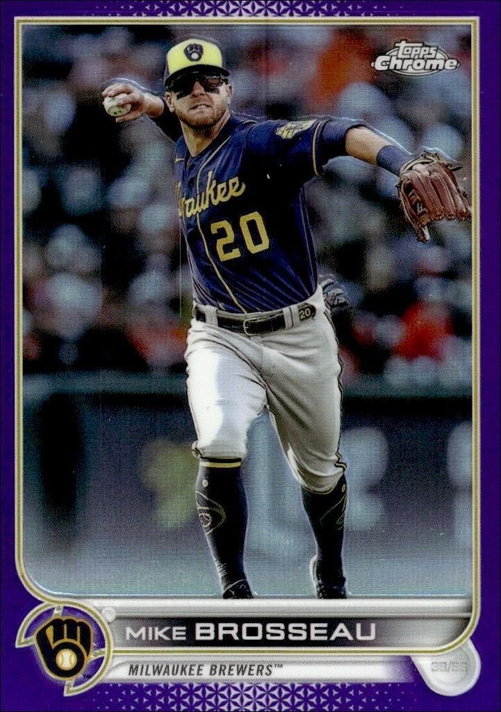 2022 Topps Chrome Update Mike Brosseau #USC4 trading card