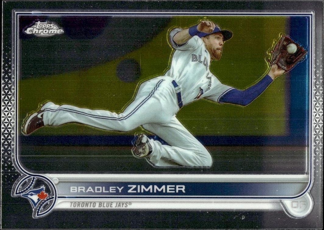 2022 Topps Chrome Update Bradley Zimmer #USC170 trading card