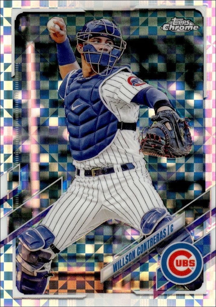 2021 Topps Chrome Willson Contreras #52 trading card