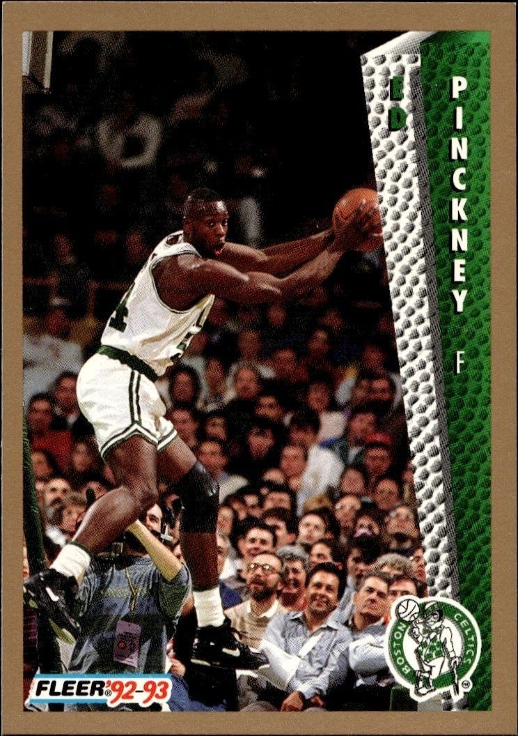 1992-93 Fleer Ed Pinckney #19 trading card