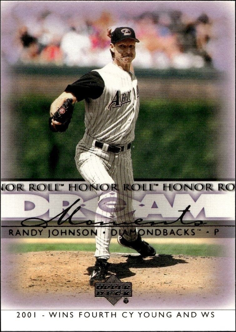 2002 Upper-Deck Honor Roll Randy Johnson #30 trading card