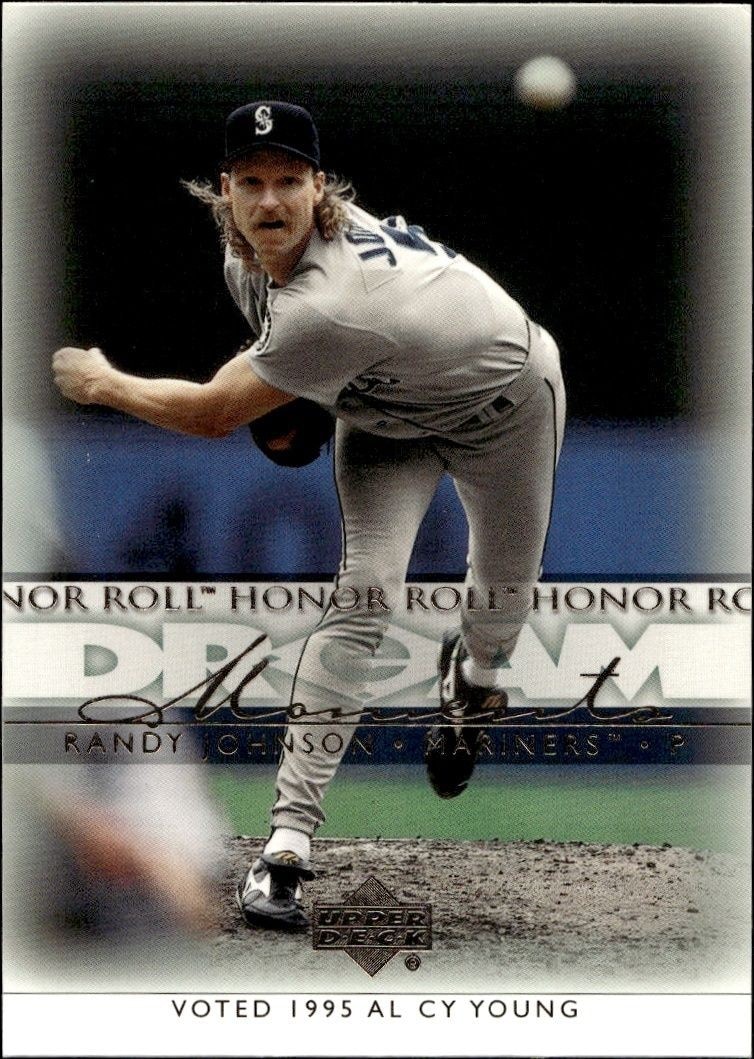 2002 Upper-Deck Honor Roll Randy Johnson #28 trading card