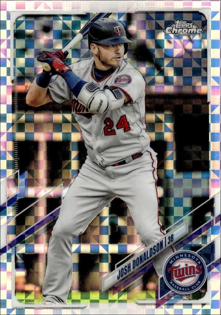 2021 Topps Chrome Josh Donaldson #76 trading card