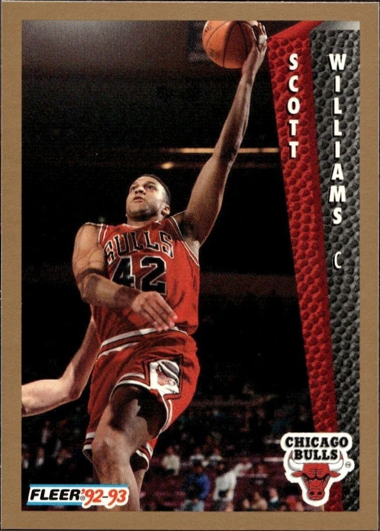 1992-93 Fleer Scott Williams #37 trading card