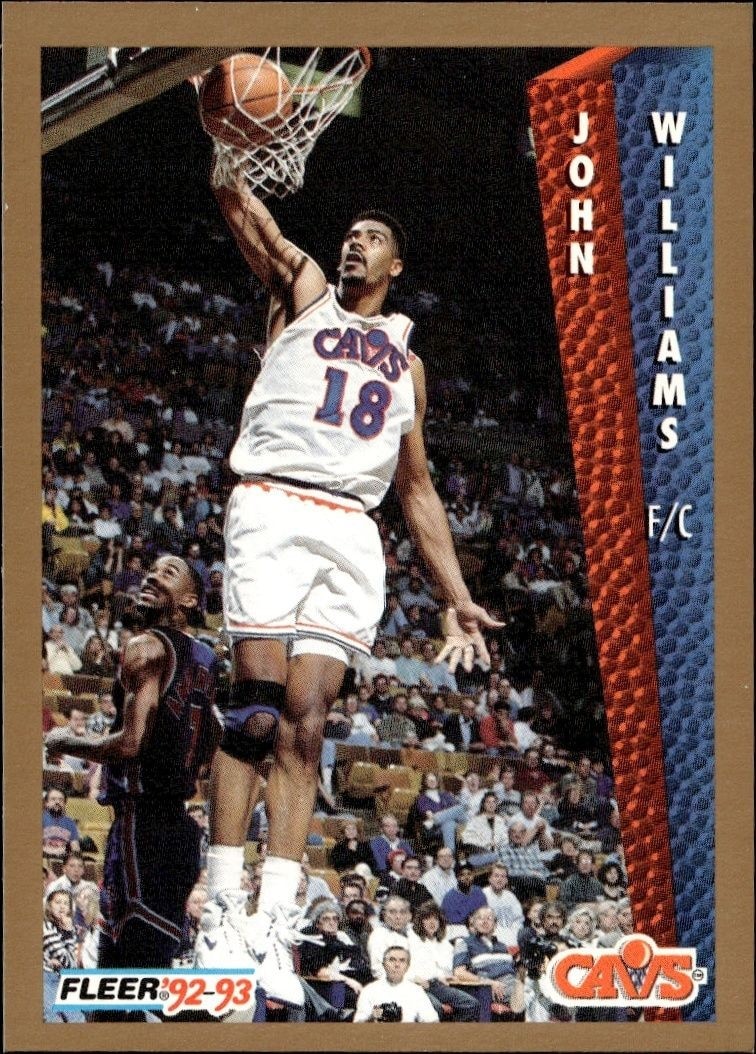 1992-93 Fleer John Williams #46 trading card