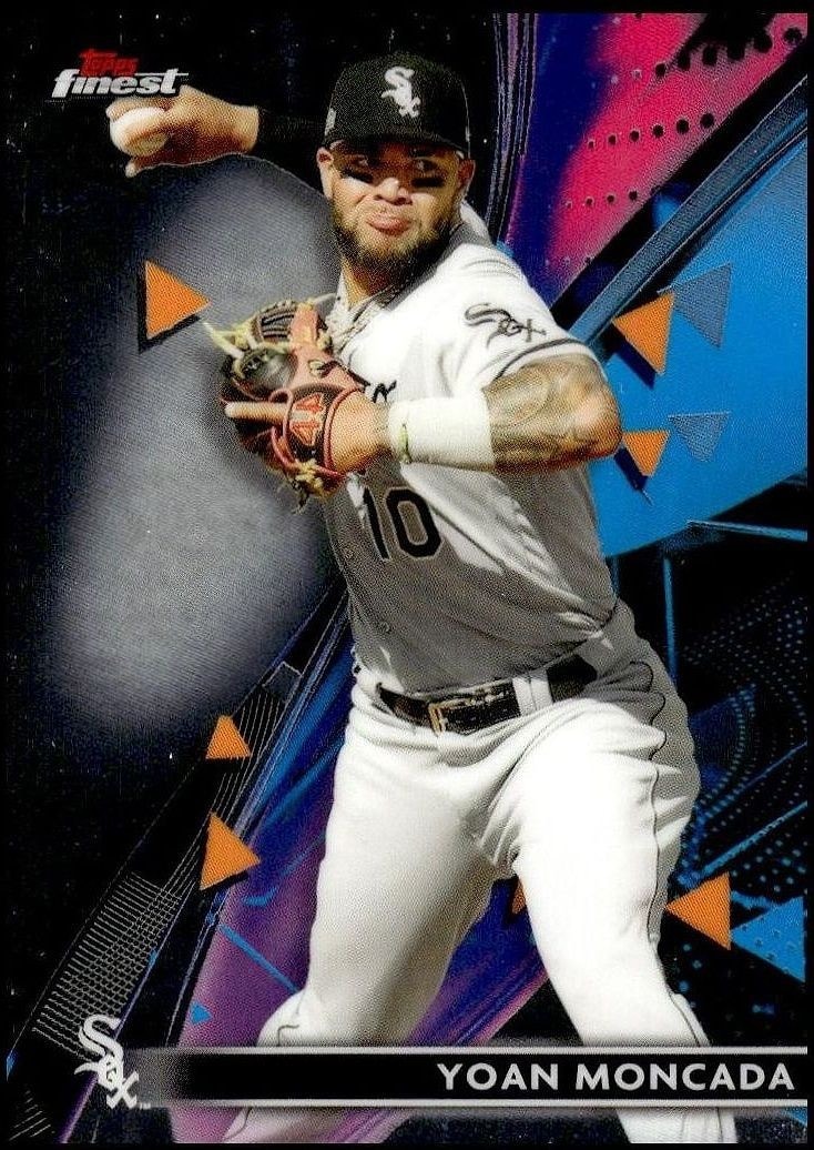 2021 Topps Finest Yoan Moncada #89 trading card