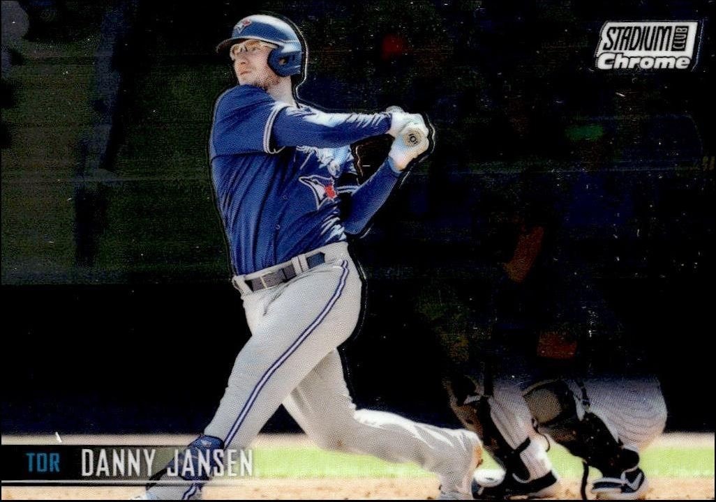 2021 Topps Stadium Club Chrome Danny Jansen #46 trading card