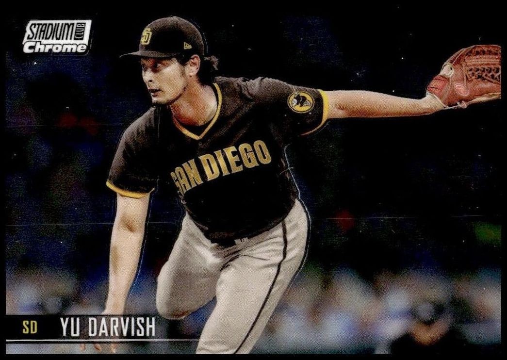 2021 Topps Stadium Club Chrome Yu Darvish #265 trading card