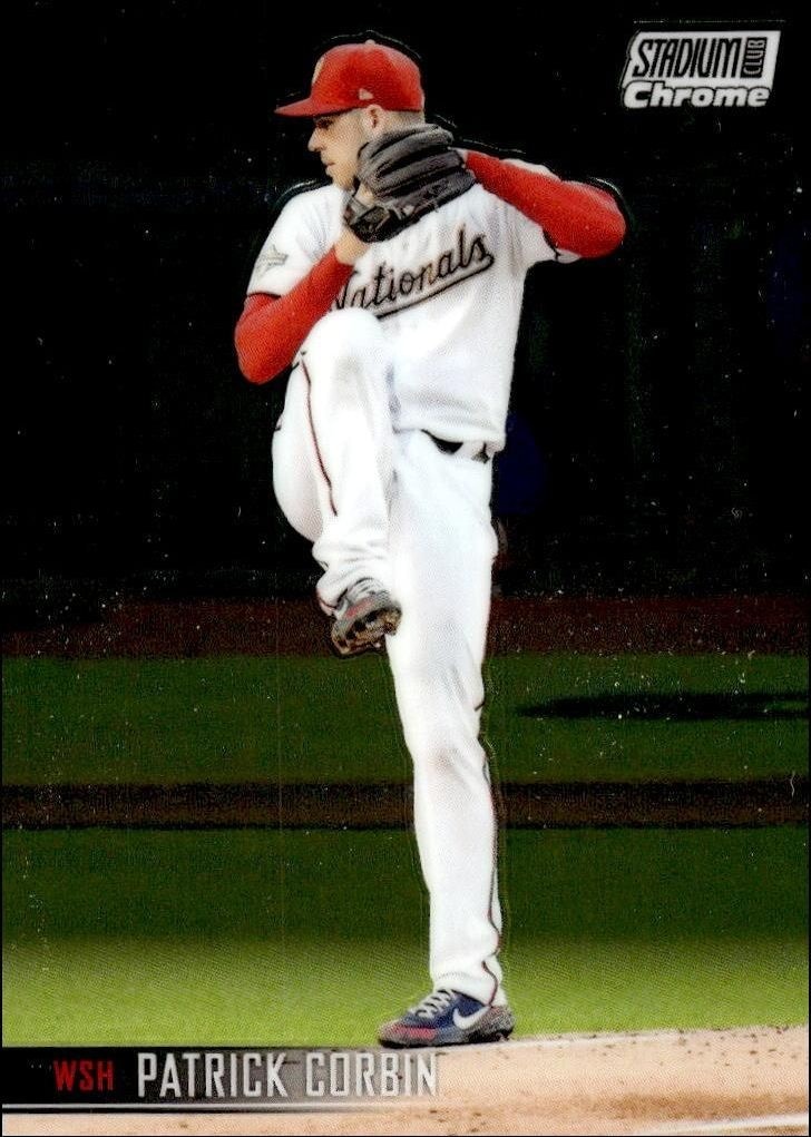 2021 Topps Stadium Club Chrome Patrick Corbin #267 trading card