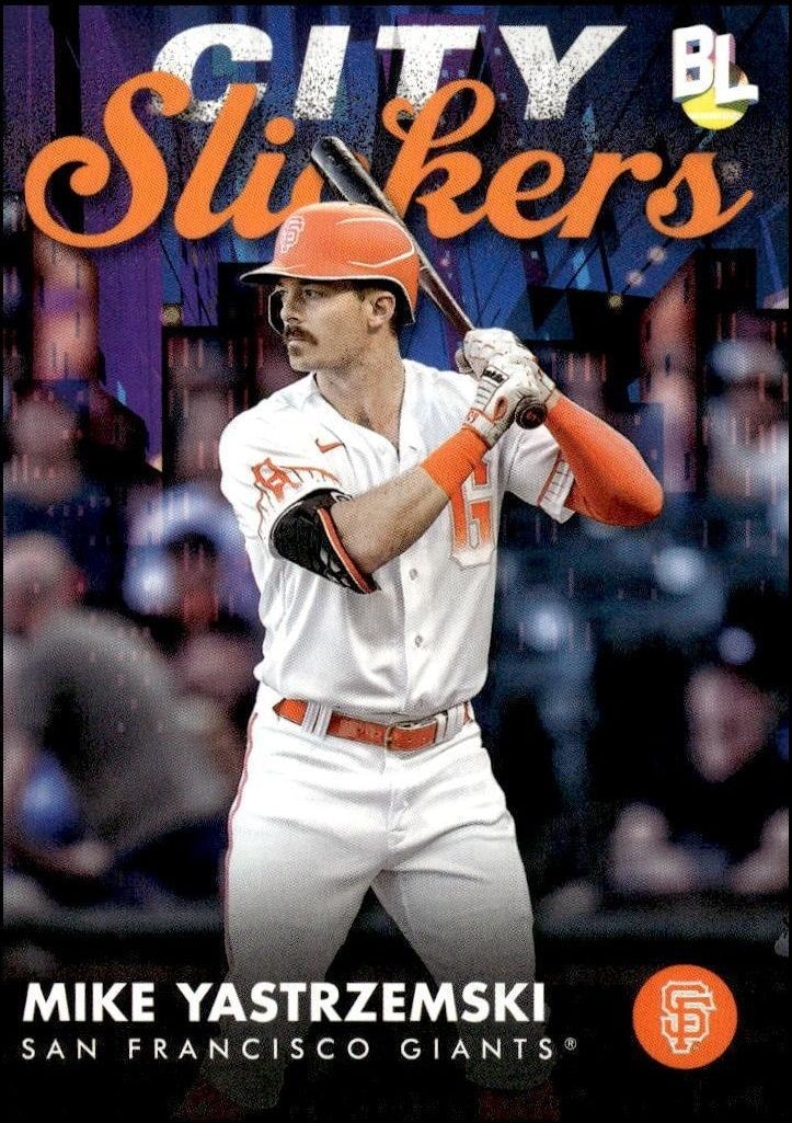 2023 Topps Big League Mike Yastrzemski #CS-20 trading card