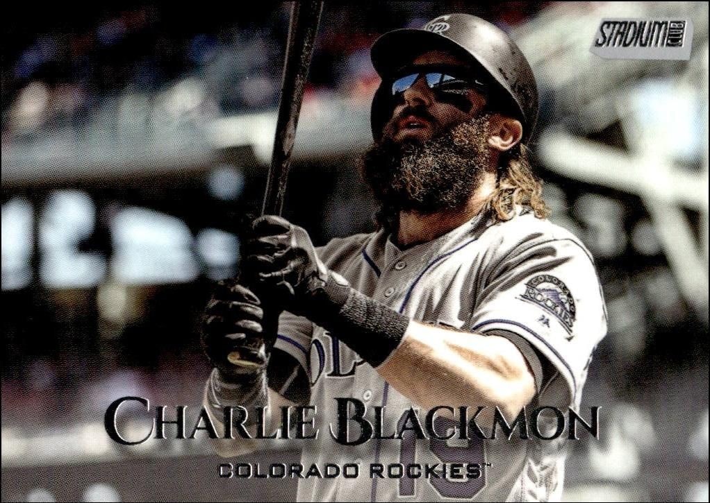 2019 Topps Stadium Club Charlie Blackmon #21 trading card
