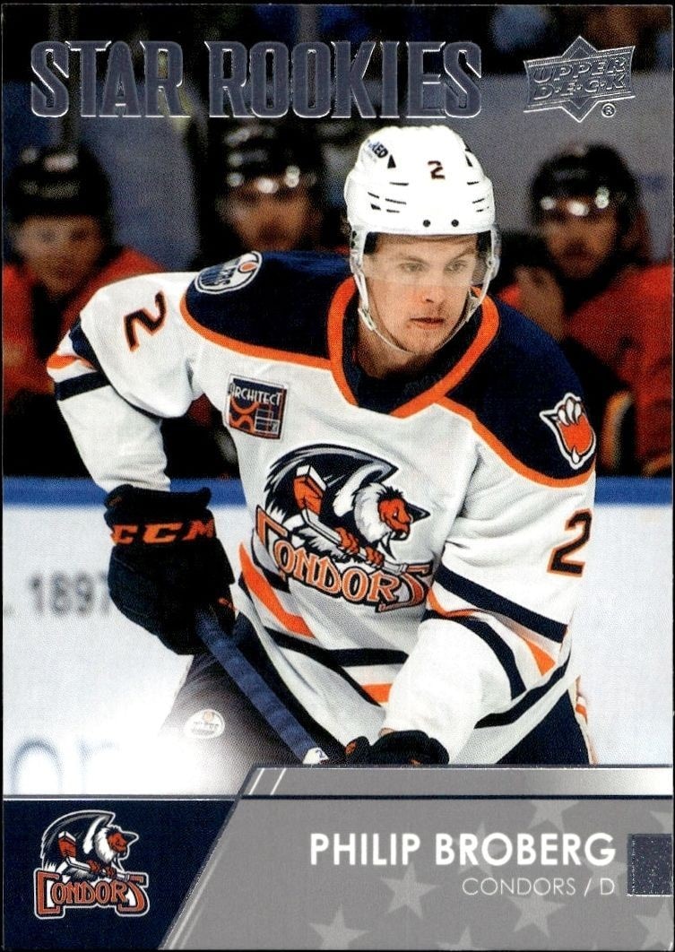 2021-22 Upper-Deck AHL Philip Broberg #139 trading card