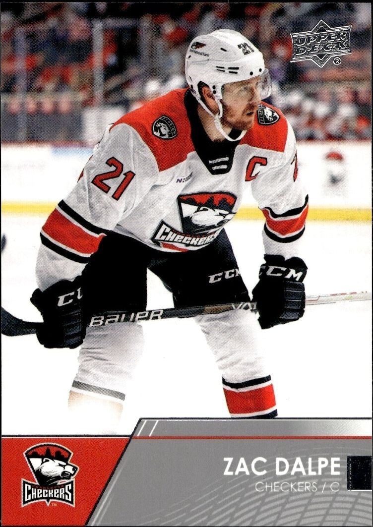 2021-22 Upper-Deck AHL Zac Dalpe #48 trading card
