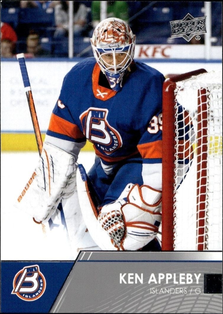 2021-22 Upper-Deck AHL Ken Appleby #53 trading card