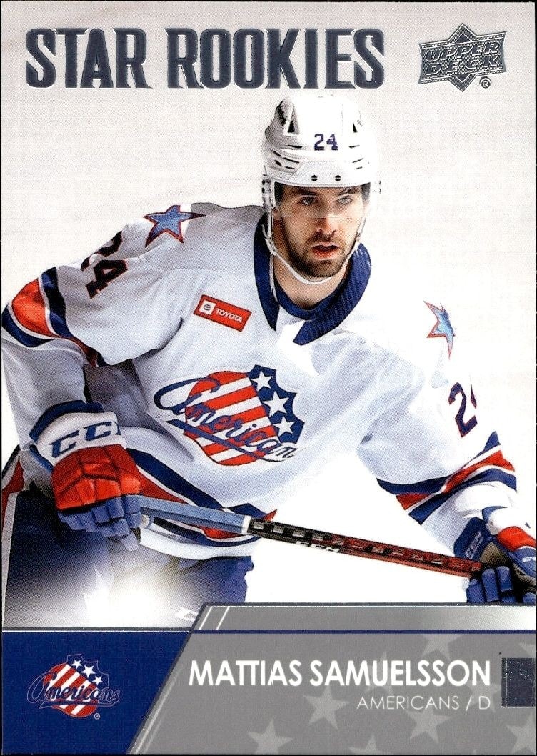 2021-22 Upper-Deck AHL Ukko-Pekka Luukkonen #54 trading card