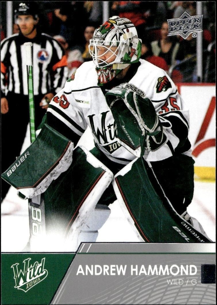 2021-22 Upper-Deck AHL Andrew Hammond #30 trading card
