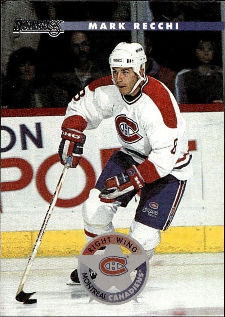 1996-97 Donruss Mark Recchi #27 trading card